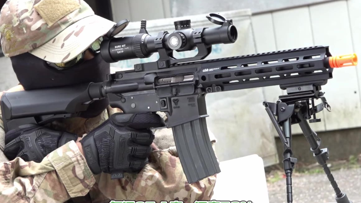 高度仿真的DAS GDR15电动airsoft【展示/射击】
